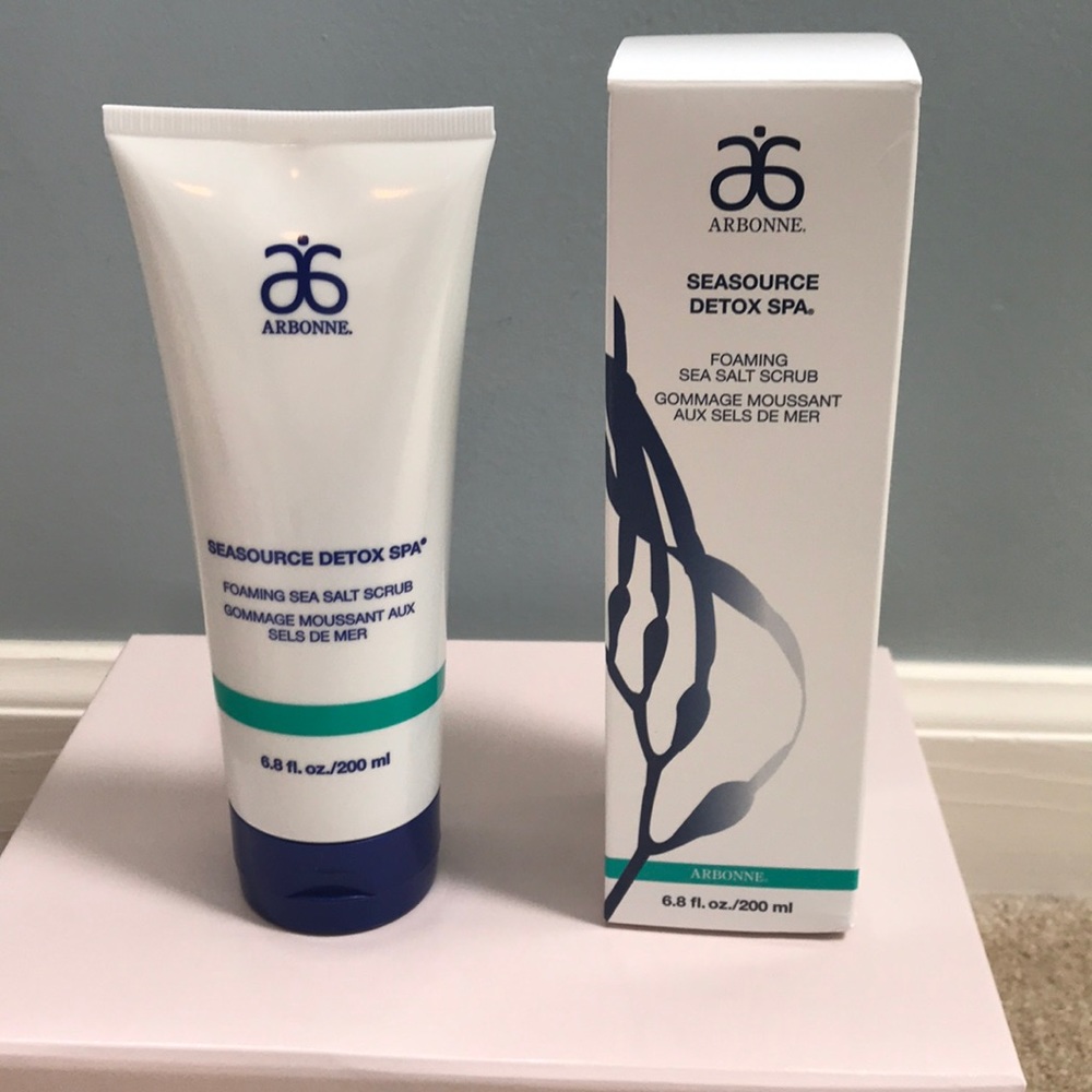 NEW- Arbonne Seasource Detox Spa Foaming scrub